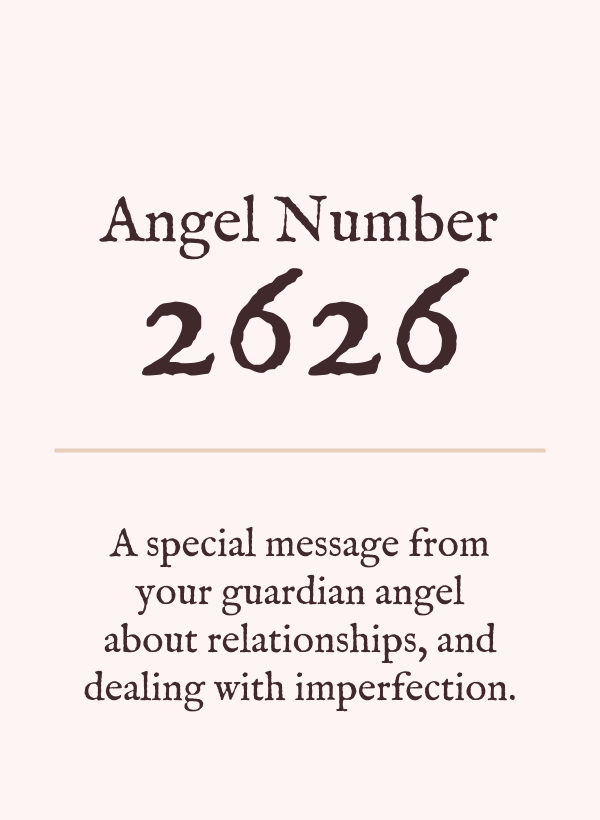 Àngel número 2626: 3 significats espirituals de veure 2626
