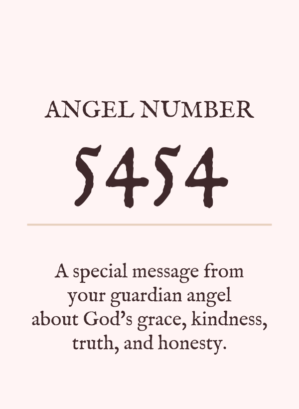 3 Духовна значења анђеоског броја 5454