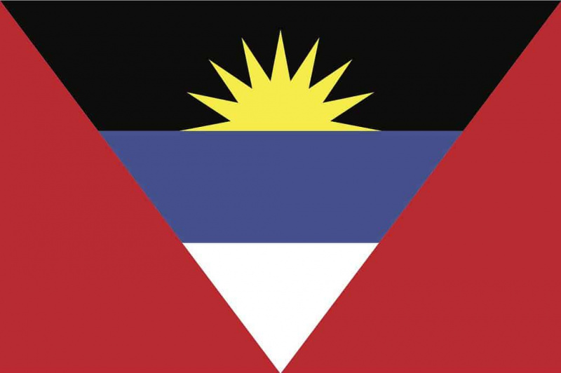   bendera antigua dan barbuda