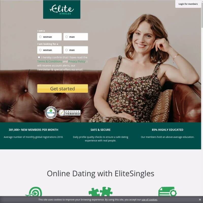  Website ng Elite Singles