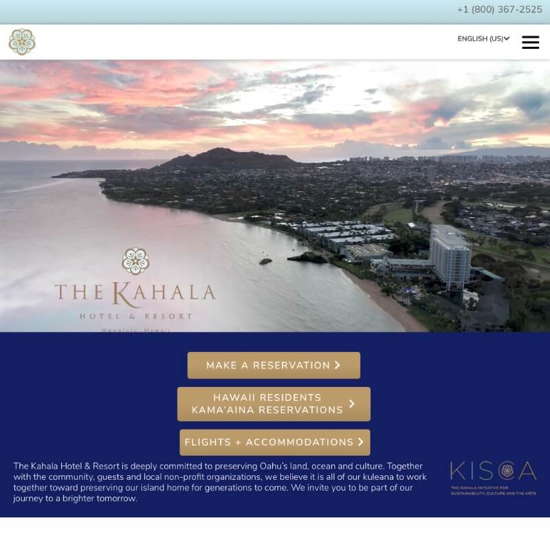   Kahala viesnīca un kūrorts Honolulu