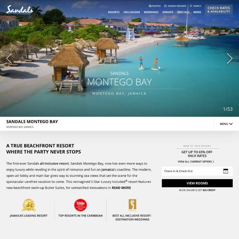   Sandali Montego Bay