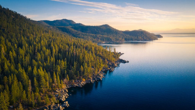   Tahoe järv, California