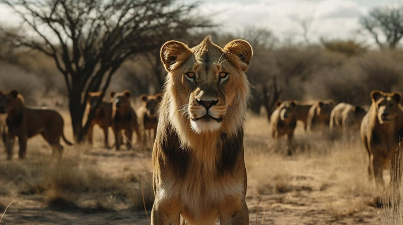   Ако вам се лав почне приближавати, то може сигнализирати потенцијални напад