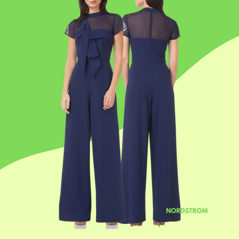   Stretch Crepe Jumpsuit