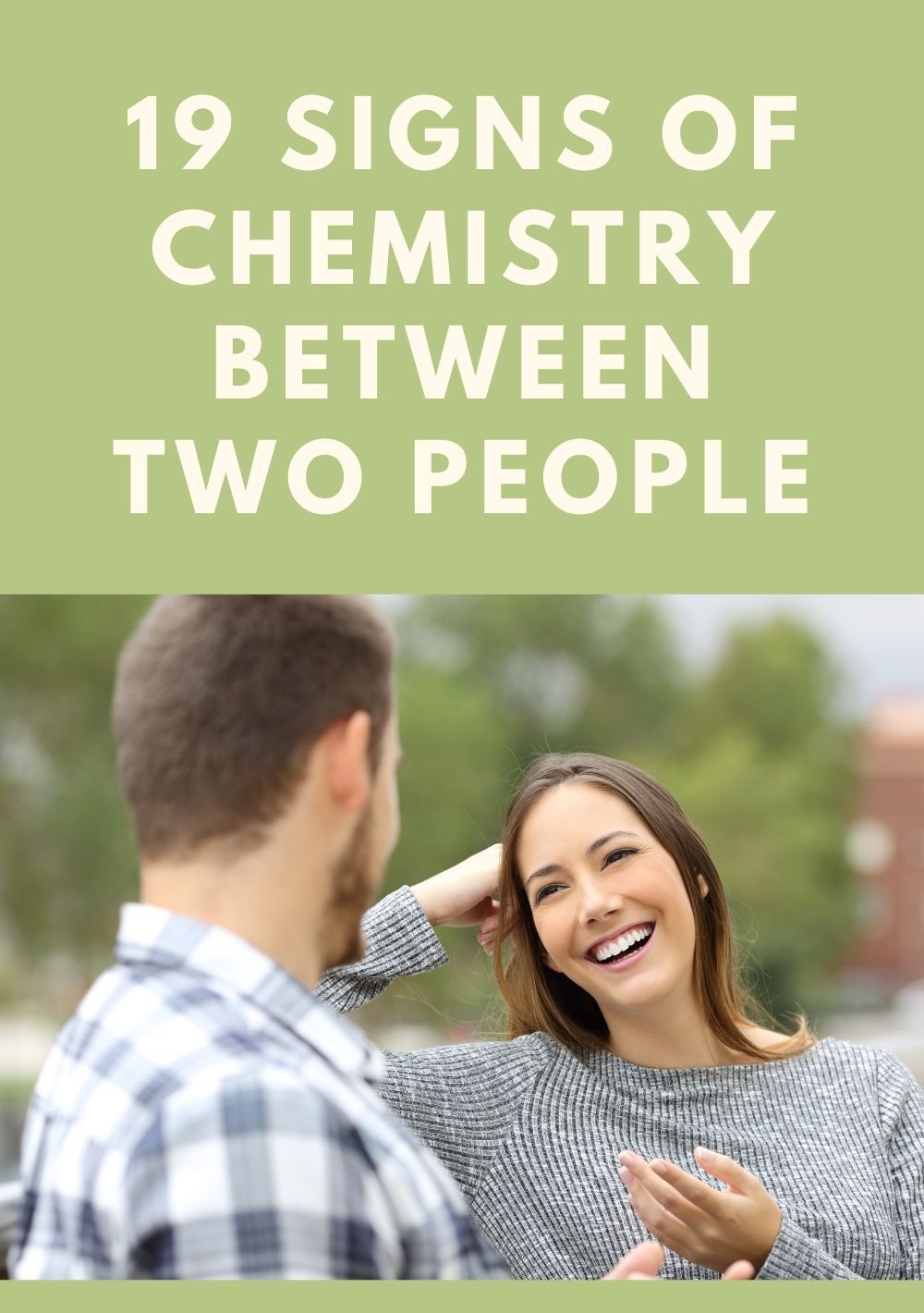 19 علامات الكيمياء بين شخصين