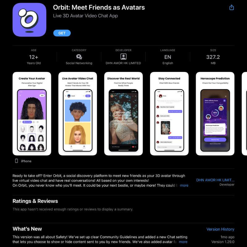   Orbit website