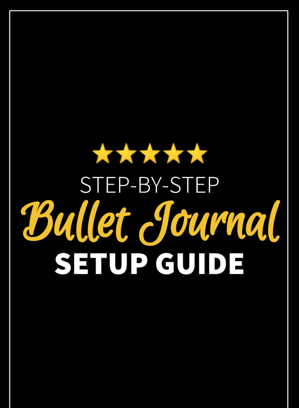 دليل إعداد مجلة Ultimate Bullet Journal (2019)