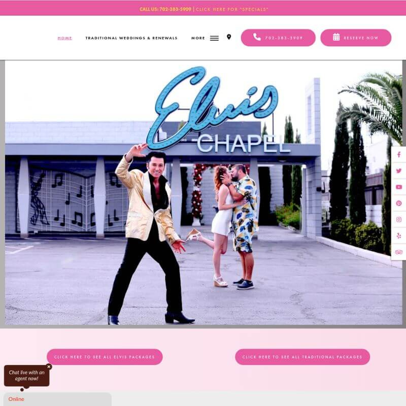   Elvis Chapeli veebisait