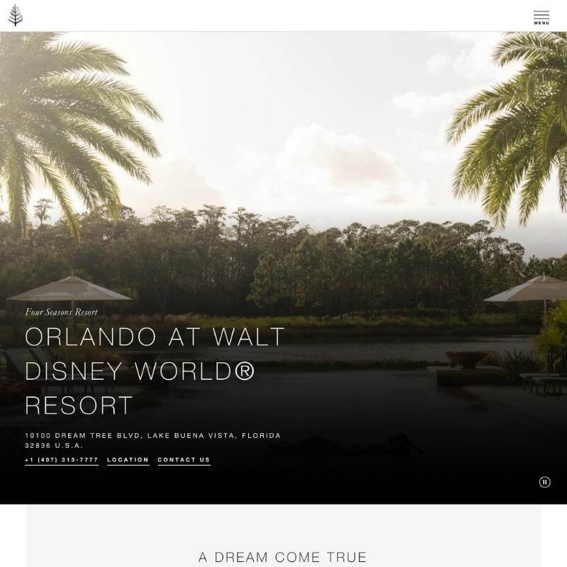   Four Seasons Resort Orlando v Walt Disney World Resort, Orlando