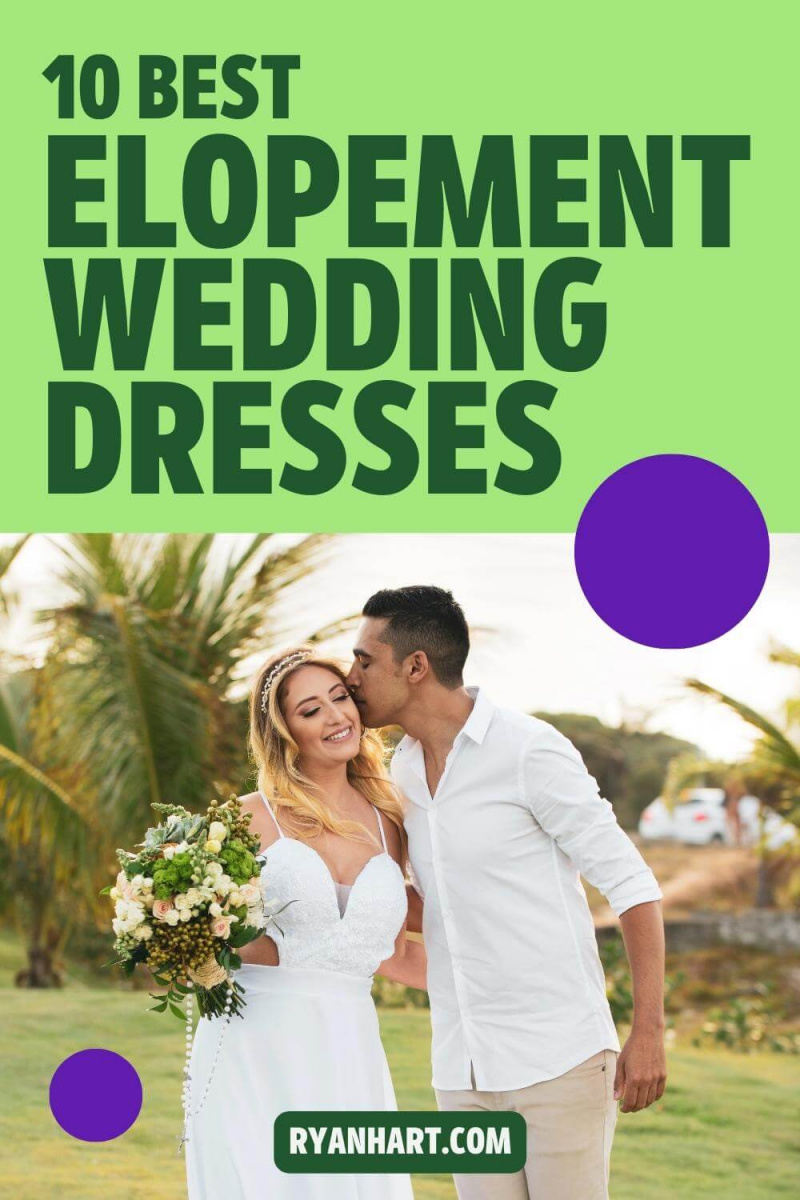   Boho elopement poročna obleka