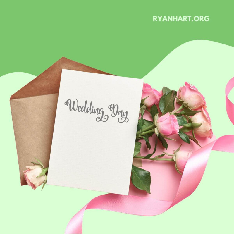   Позивница за венчање са цвећем