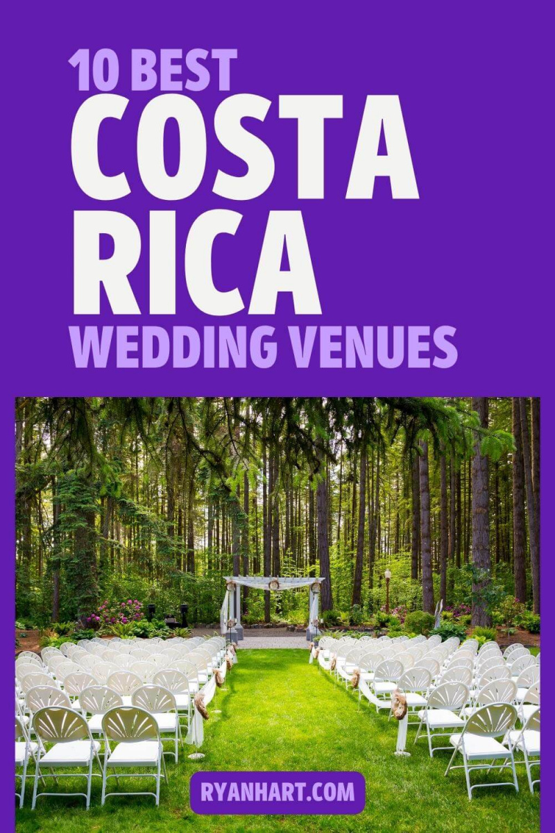   Prizorišče poroke na plaži Kostarike