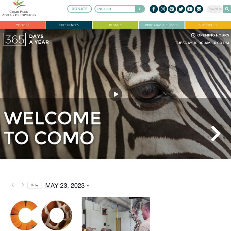   Zoo dan Konservatori Taman Como